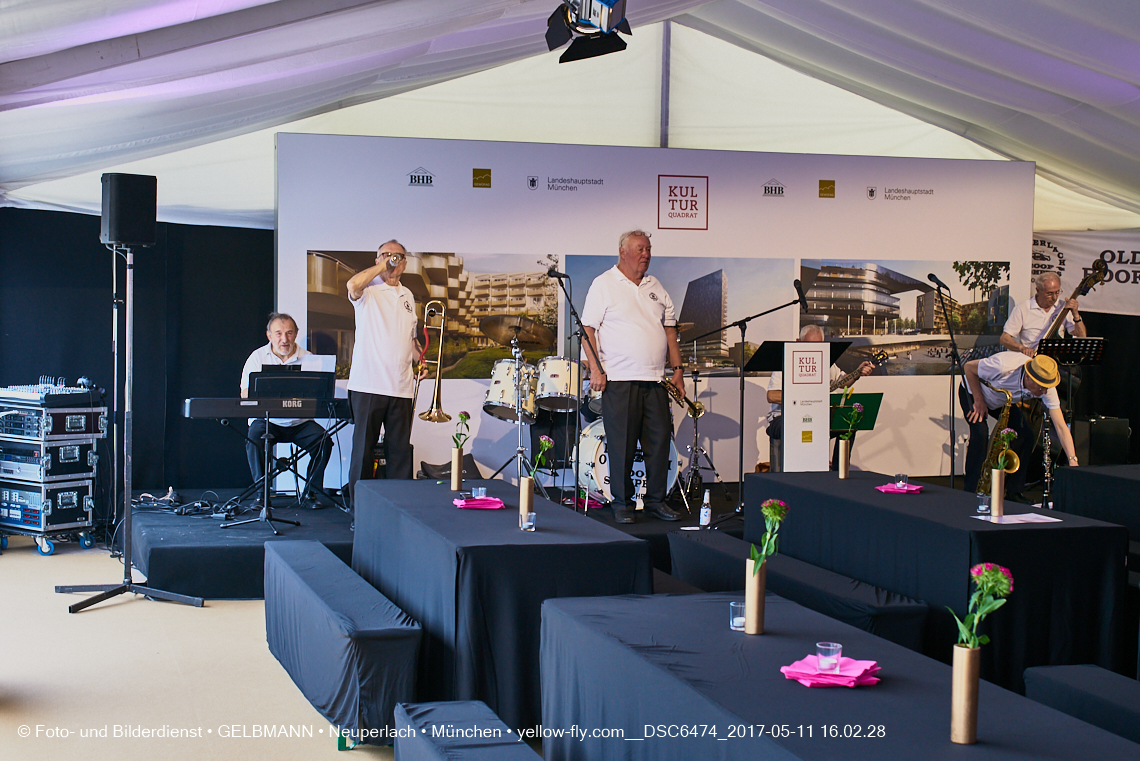 11. Mai 2017 - Grundsteinlegung für die LOGE und dem Kulturquadrat in Neuperlach